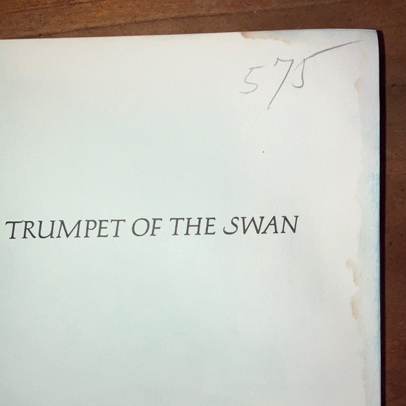 The Trumpet of the Swan by E.B. White - vintage Illustrated Children's Book - Picture 7 of 16